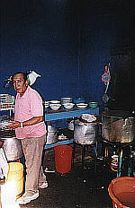 Kitchen at soup restaurant, 48KB