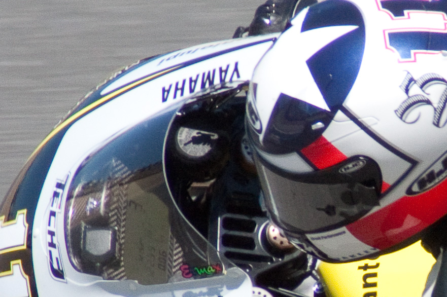 Ben Spies, Monster Yamaha, close-up of dashboard