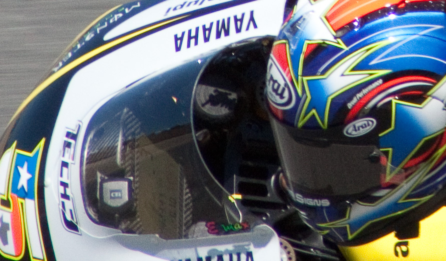 Colin Edwards, Monster Yamaha, close-up of dashboard