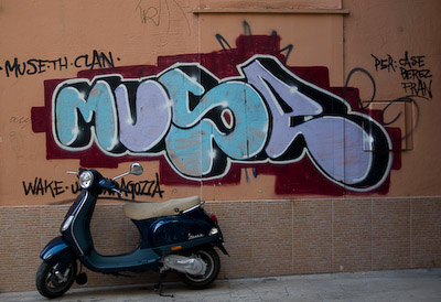 Scooter in Zaragoza