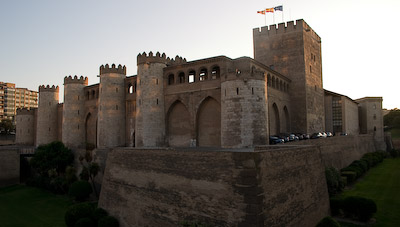 The Aljaferia Moorish fortress