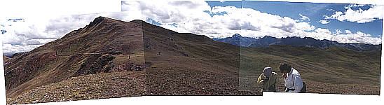 Panorama of unnamed pass, 160KB